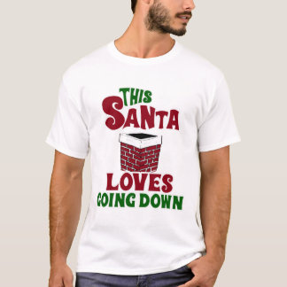 Deze kerstliefde gaat naar beneden t-shirt