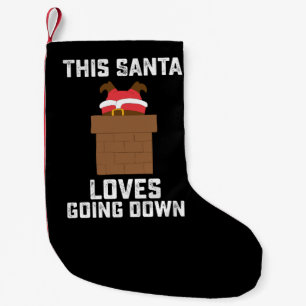 Deze Kerstman houdt ervan om grappige kerst uit te Kleine Kerstsok