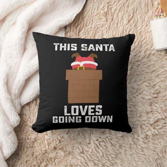 Deze Kerstman houdt ervan om grappige kerst uit te Kussen (Deken)