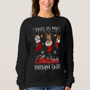 Deze kerstpajama tast de spijker op de kop in de S Trui
