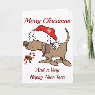 DEZE ** KERSTPUP** ZEGT BESTE KERST OOIT FEESTDAGEN KAART