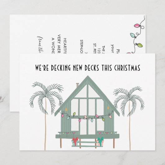 Deze kerstvakantie gaat voorbij aan het decennium aankondiging (Voorkant / Achterkant)