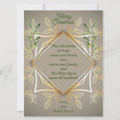 Deze kerstvakantie/kerst Kaart 6,5" x 8,7 (Voorkant)