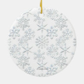 Deze kerstversiering verwachten keramisch ornament (Achterkant)