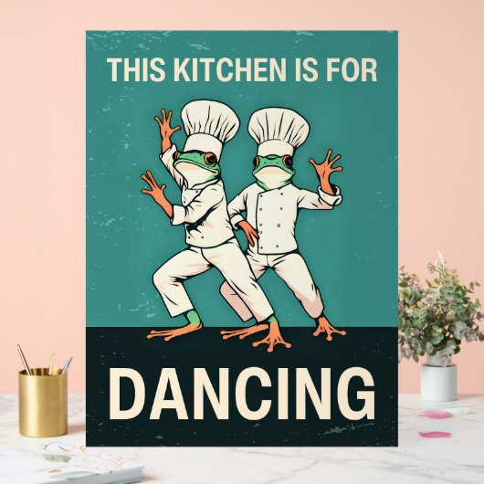 Deze keuken is bedoeld voor dansen acryl bord (Huwelijk)