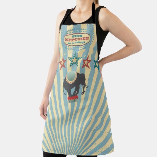 Deze keuken is een cirkelvormige olifant gestript schort (Insitu)