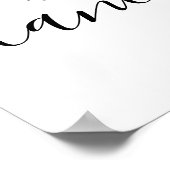 Deze keuken is voor dansende typografie poster (Hoek)