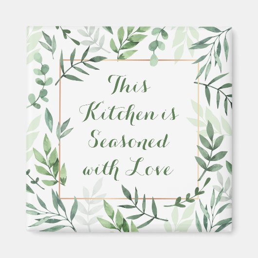 Deze keuken is voorzien van een liefdeskoelkast magneet (Voorkant)