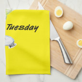 Deze keukenhanddoek zal je dag ophelderen (Quarter Fold)