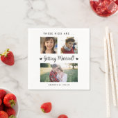 Deze kinderen gaan trouwen Cocktail servetten (Insitu)
