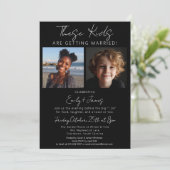 Deze Kinderen gaan trouwen tijdens het repetitiedi Kaart (Staand voorkant)