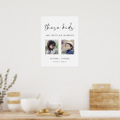 Deze kinderen gaan trouwen Welkomstbord Poster (Keuken)