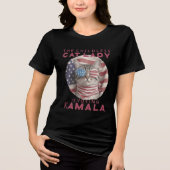 Deze kinderloze kat dames voor Kamala 2024 Tri-Blend Shirt (Voorkant)