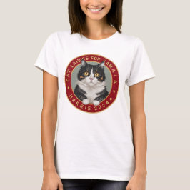 Deze kinderloze kat dames voor Kamala T-shirt