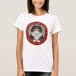 Deze kinderloze kat dames voor Kamala T-shirt