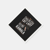 Deze kinderloze kattendame stemt Kamala Servet (Hoek)