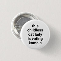 Deze kinderloze kattendame stemt kamala wit