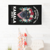 Deze kinderloze kattenvrouw stemt op Kamala Spandoek (Insitu)