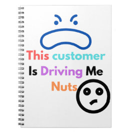 Deze klant maakt me gek notitieboek
