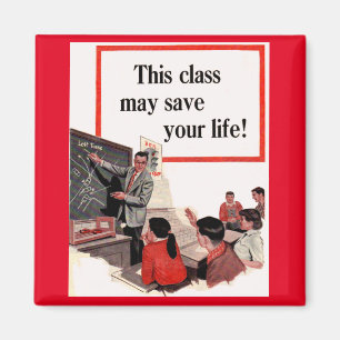 Deze klas kan je leven redden magneet