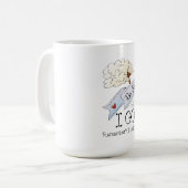 Deze klassieke witte Mok (Voorkant links)