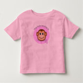Deze kleine aap is 4 kinder shirts (Voorkant)