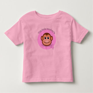 Deze kleine aap is 4 kinder shirts