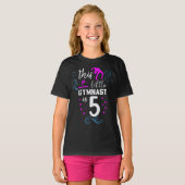 Deze kleine gymnast is 5 T-shirt (Voorkant volledig)