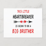 Deze kleine hartbreker wordt een grote cadeau. aankondigingskaart<br><div class="desc">Deze kleine hartbreker wordt een grote cadeau.</div>
