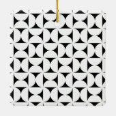 Deze kleine lichte, grappige gaskerst keramisch ornament (Achterkant)