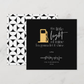 Deze kleine lichte, grappige gaslichte kerst (Voorkant / Achterkant)