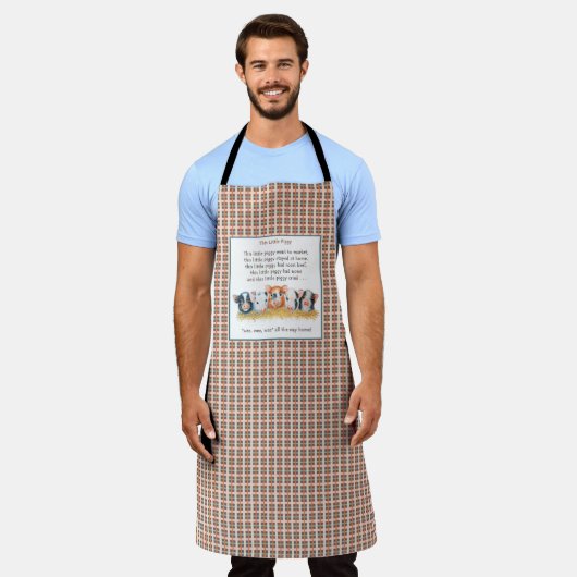 Deze kleine Piggy Apron Schort (Gedragen)
