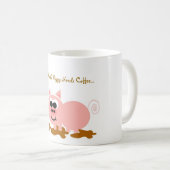 Deze kleine piggy heeft koffie-Mok nodig Koffiemok (Voorkant rechts)
