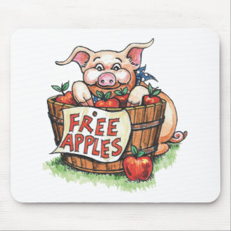 Deze kleine piggy muismat