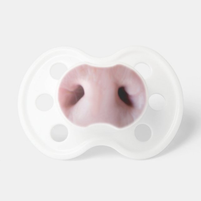 Deze kleine Piggy....  Pacifer Speen (Voorkant)