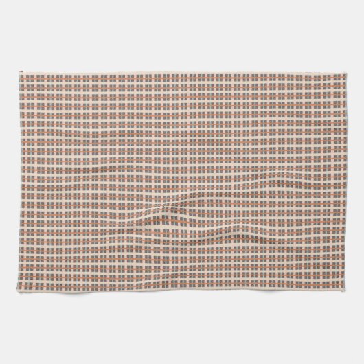 Deze kleine piggy, Plain Tea Towel, Kitchen Towel Theedoek (Horizontaal)