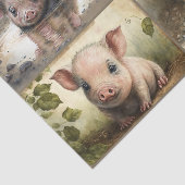 Deze kleine piglet tissuepapier (Detail)