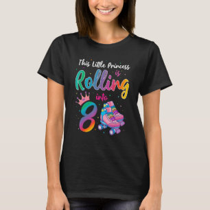 Deze kleine prinses draait om 8 grappige 8e B T-shirt