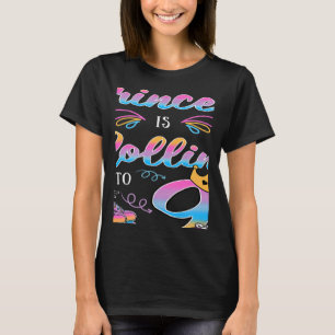 Deze kleine prinses rolt in 9 dagen roller t-shirt