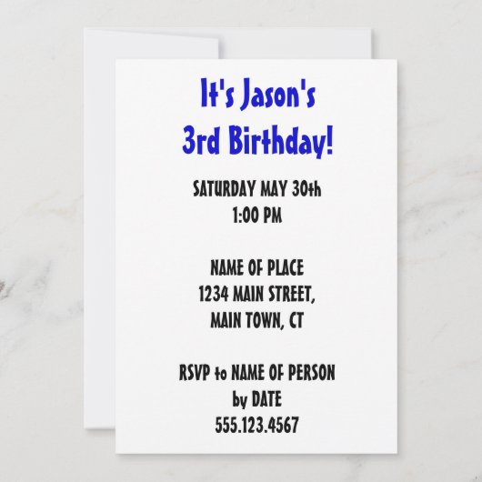 Deze kleine slokdarm draait om 3 honkbalthema kaart (Achterkant)