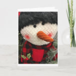 DEZE KLEINE SNOWMAN WIL ZEGGEN *MERRY CHRISTMAS* FEESTDAGEN KAART<br><div class="desc">HOE ZET IS DIT KLEINE SNOWMAN? NOU,  HIJ IS ZET GENOEG OM DIT TE ZEGGEN... ...  "HEB EEN MERRY CHRISTMAS" VOOR "IEMAND" WIL JE DAT HIJ GROET!!!! BEDANKT VOOR EEN VAN MIJN ACHT STORES!</div>