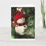 DEZE KLEINE SNOWMAN WIL ZEGGEN *MERRY CHRISTMAS* FEESTDAGEN KAART<br><div class="desc">HOE ZET IS DIT KLEINE SNOWMAN? NOU,  HIJ IS ZET GENOEG OM DIT TE ZEGGEN... ...  "HEB EEN MERRY CHRISTMAS" VOOR "IEMAND" WIL JE DAT HIJ GROET!!!! BEDANKT VOOR EEN VAN MIJN ACHT STORES!</div>