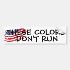 deze kleuren leiden niet tot een amerikaanse patri bumpersticker