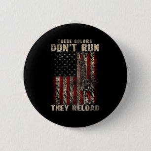 Deze kleuren lopen niet leeg, ze herladen, wapens ronde button 5,7 cm
