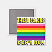 Deze kleuren lopen niet. magneet (Voorkant / Achterkant)