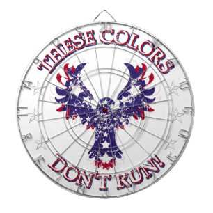 Deze kleuren rennen niet! Eagle Stars & Stripes Dartbord