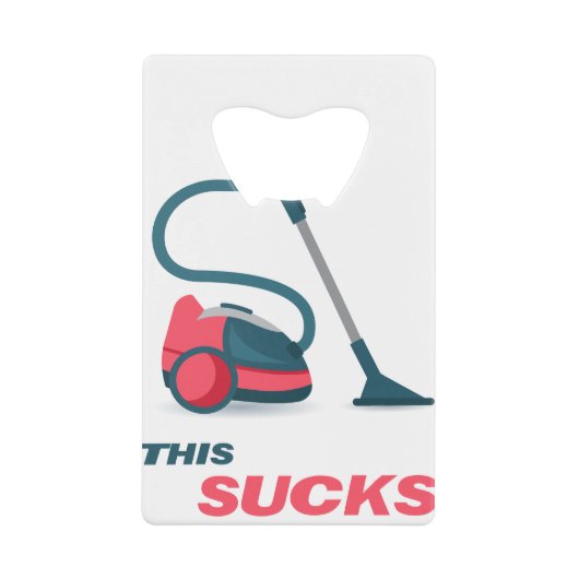 Deze kloten creditkaart flessenopener (Voorkant)