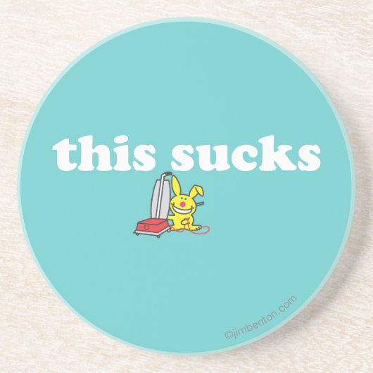 Deze kloten zandsteen onderzetter (Voorkant)