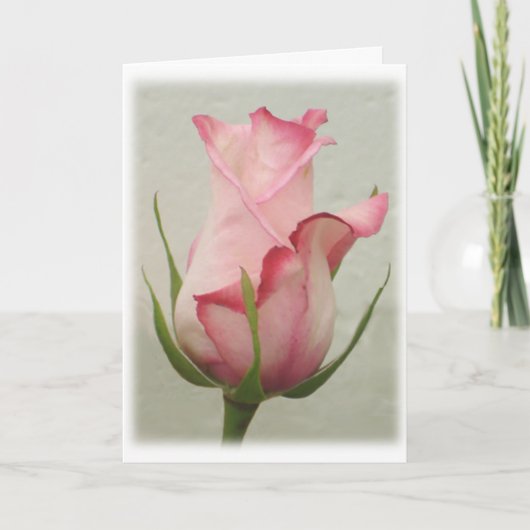 Deze knop is voor jou! feestdagen kaart (Voorkant)