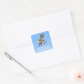 Deze koala is van vierkante sticker (Envelop)